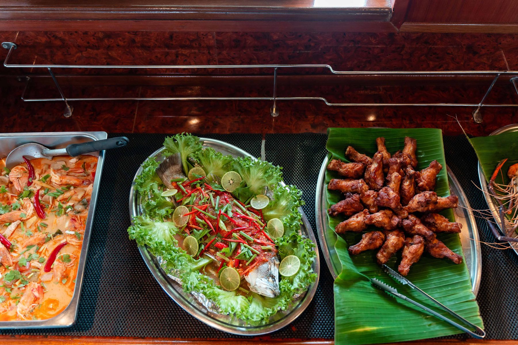 Thai food on board